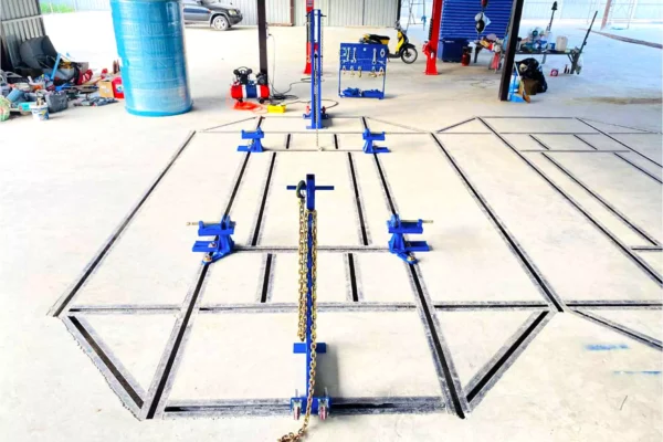 3.2 รีวิว-แท่นดึงตัวถังรถยนต์ แบบฝังพื้น รุ่น YD-718