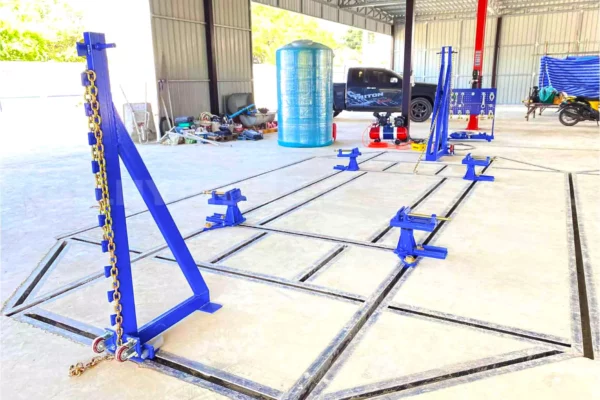3.4 รีวิว-แท่นดึงตัวถังรถยนต์ แบบฝังพื้น รุ่น YD-718