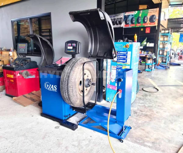 4.รีวิว-เครื่องถ่วงล้อรถยนต์&รถบรรทุก รุ่น DS-1200A